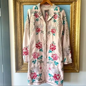 BIYA by JOHNNY WAS Silk Embroidered Jacket